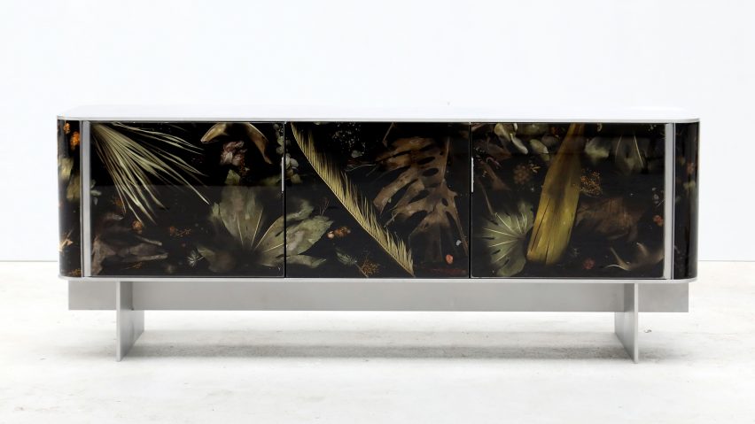 Flora Noir furniture by Marcin Rusak