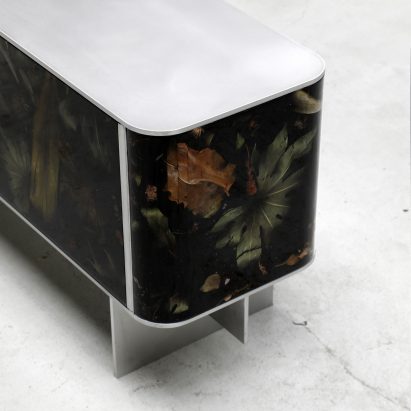 Flora Noir furniture by Marcin Rusak