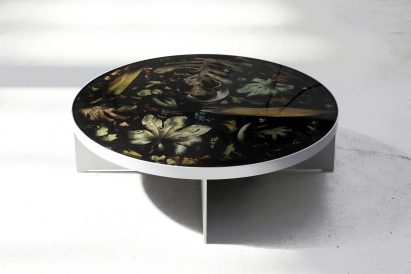 Flora Noir furniture by Marcin Rusak