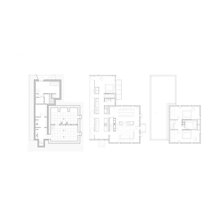 Plan of Ten Broeck Cottage by Ten Broeck Cottage