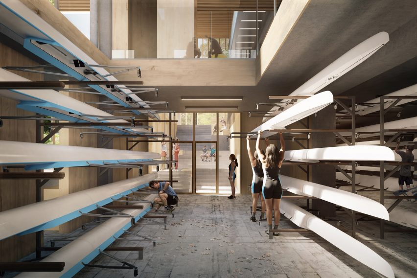 National rowing stadium by AART architects