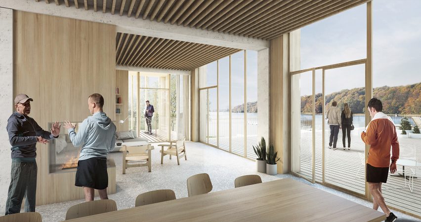 National rowing stadium by AART architects