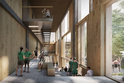 National rowing stadium by AART architects