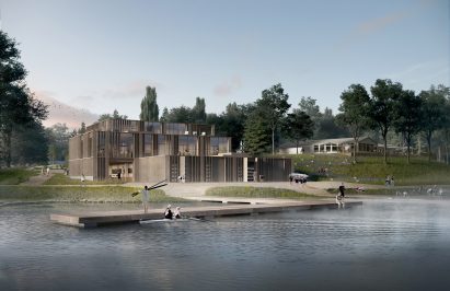National rowing stadium by AART architects