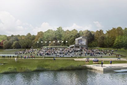 National rowing stadium by AART architects