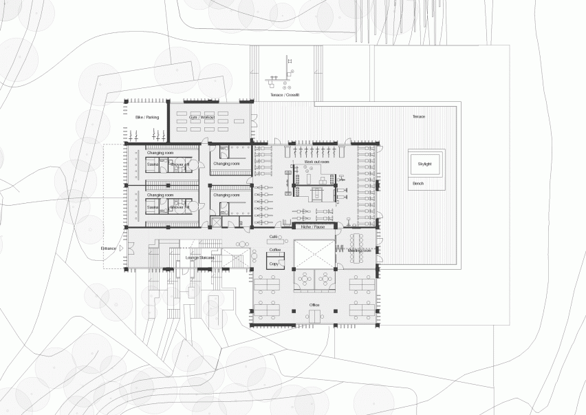 National rowing stadium by AART architects