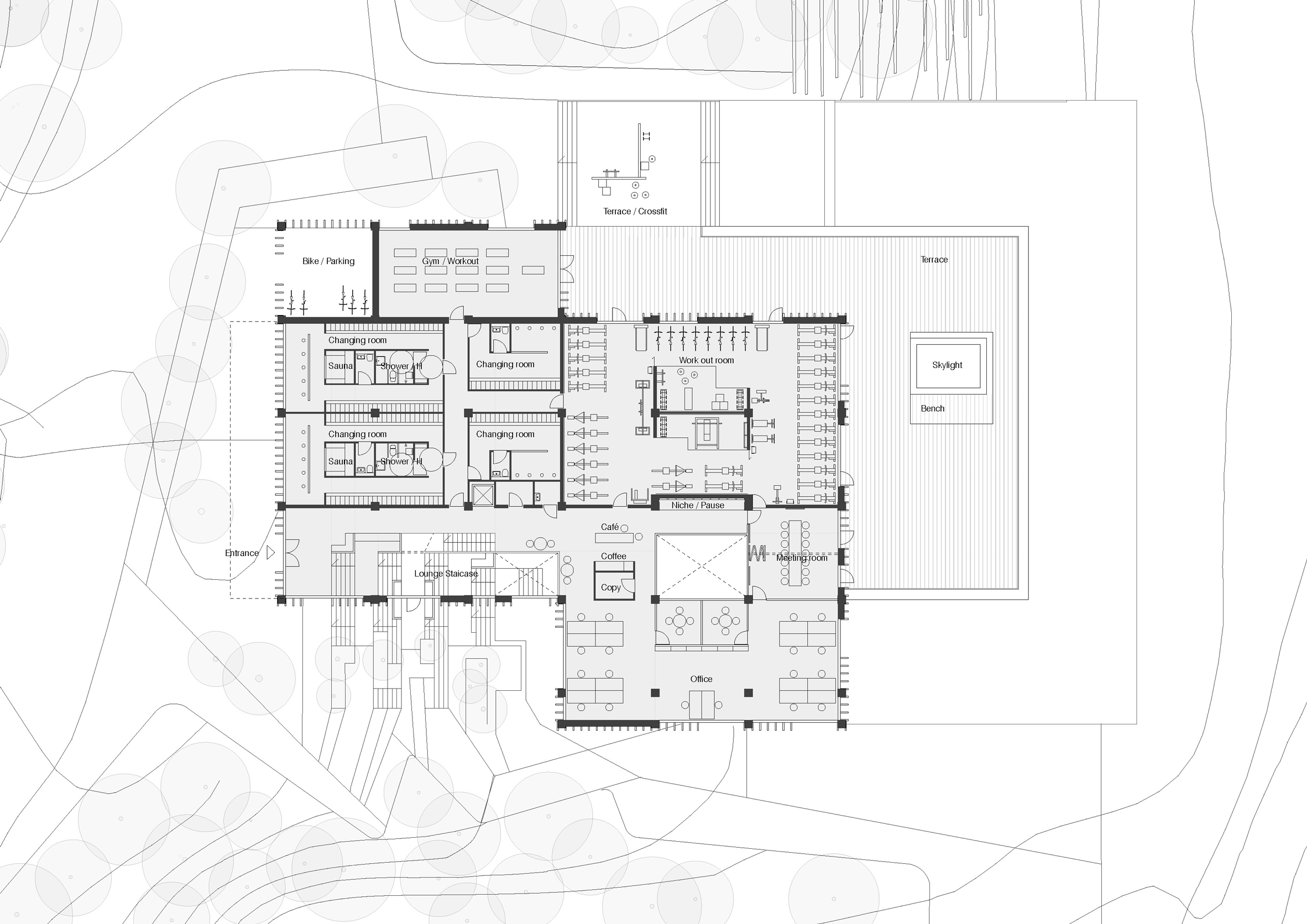 National rowing stadium by AART architects