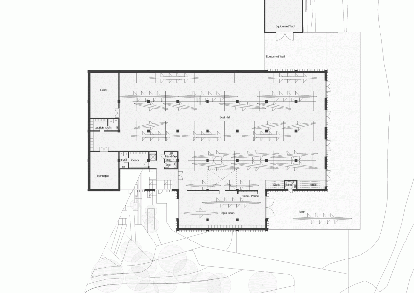 National rowing stadium by AART architects