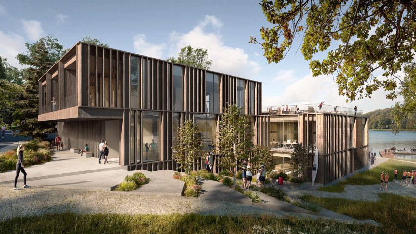 National rowing stadium by AART architects