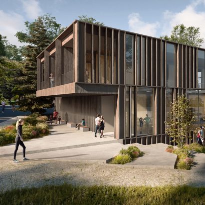 National rowing stadium by AART architects