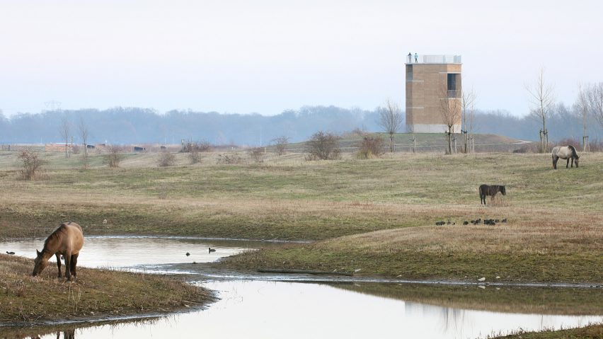 Observation Tower Negenoord by De Gouden Liniaal Architecten