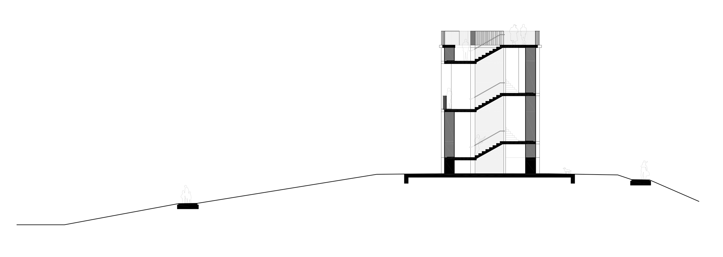 Observation Tower Negenoord by De Gouden Liniaal Architecten
