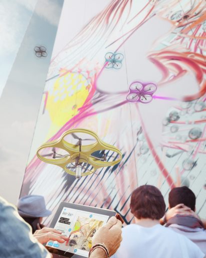 Paint By Drone by Carlo Ratti
