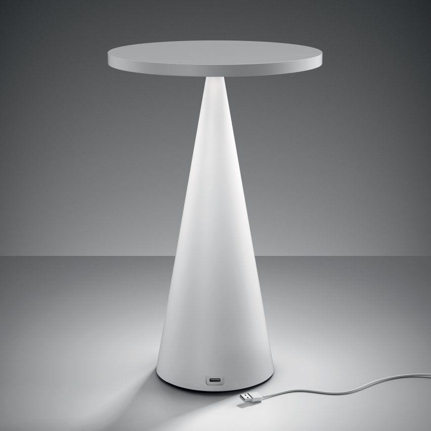 Portable lighting by Artemide