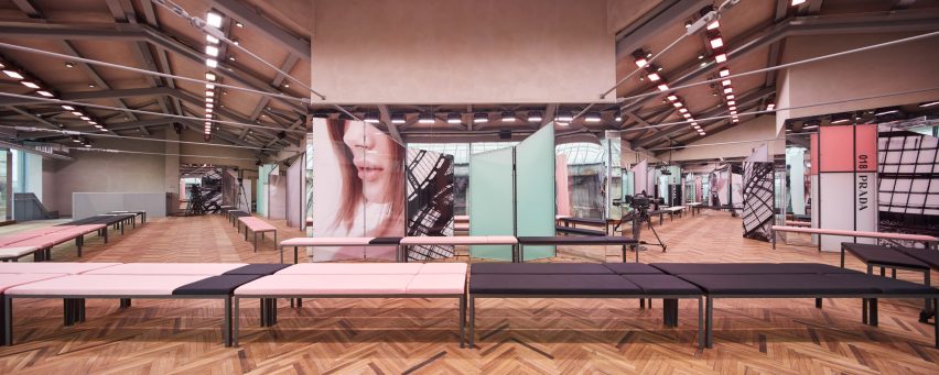 Prada 2018 Resort catwalk by AMO