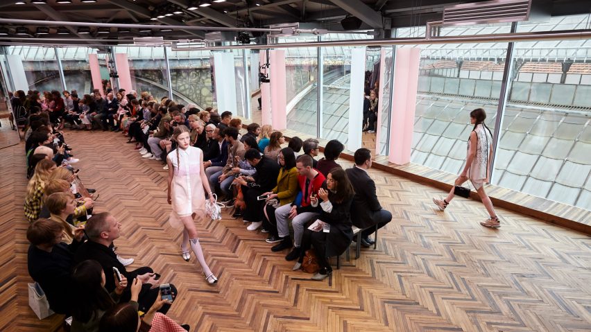 Prada 2018 Resort catwalk by AMO