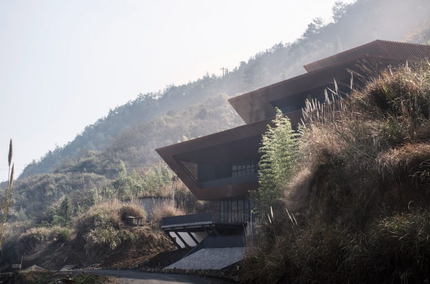 Qiandao Lake Cable Car Station by Archi-Union Architects