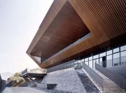 Qiandao Lake Cable Car Station by Archi-Union Architects