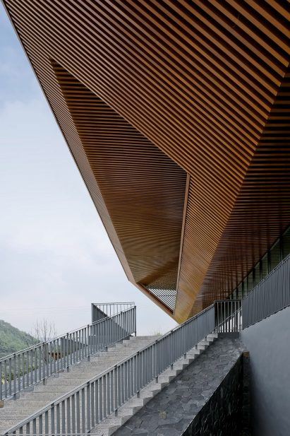 Qiandao Lake Cable Car Station by Archi-Union Architects