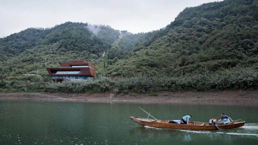 Qiandao Lake Cable Car Station by Archi-Union Architects