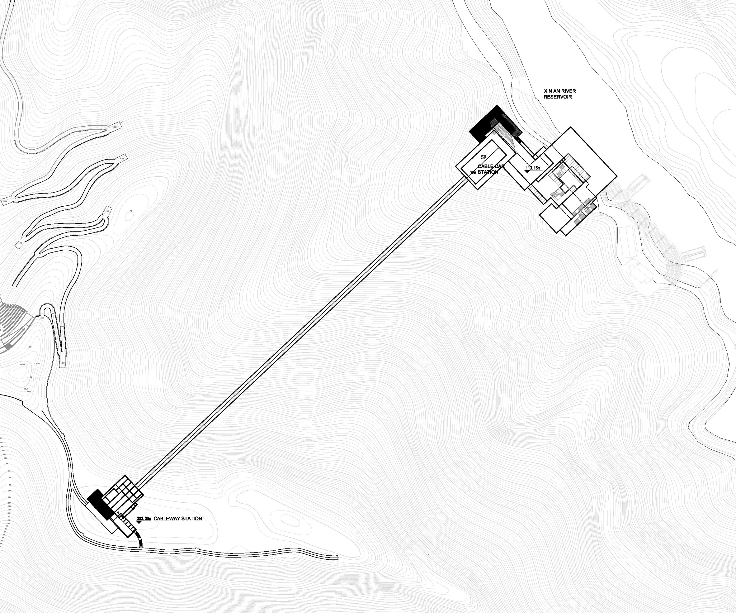 Qiandao Lake Cable Car Station by Archi-Union Architects