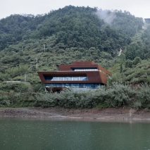 Qiandao Lake Cable Car Station by Archi-Union Architects