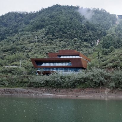 Qiandao Lake Cable Car Station by Archi-Union Architects