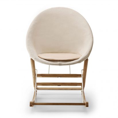 Anker Bak rocking chair for Carl Hansen & Son