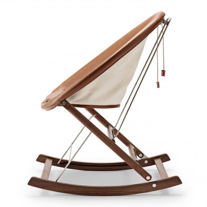 Anker Bak rocking chair for Carl Hansen & Son