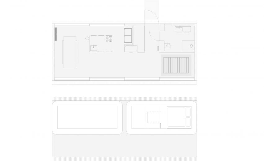 Floor plan for Shelter by Vipp