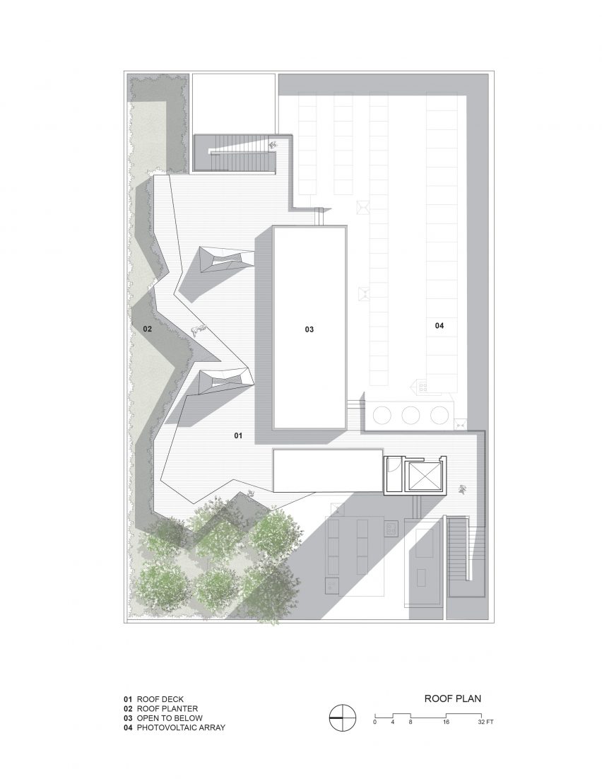 Fifth floor plan for The Six by Brooks + Scarpa