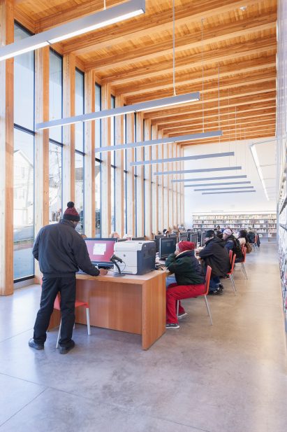 Stapleton branch of the New York Public Library by Andrew Berman Architects
