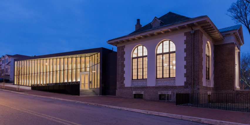 Stapleton branch of the New York Public Library by Andrew Berman Architects