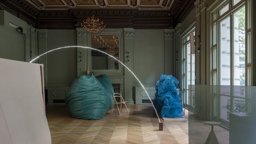 Philippe Malouin showcases experimental room dividers for NYCxDesign 2017