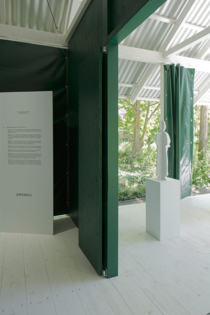 Swiss Reformation Pavilion by Christ & Gantenbein