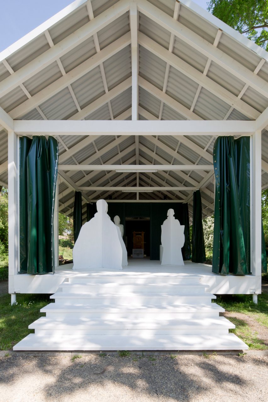 Swiss Reformation Pavilion by Christ & Gantenbein