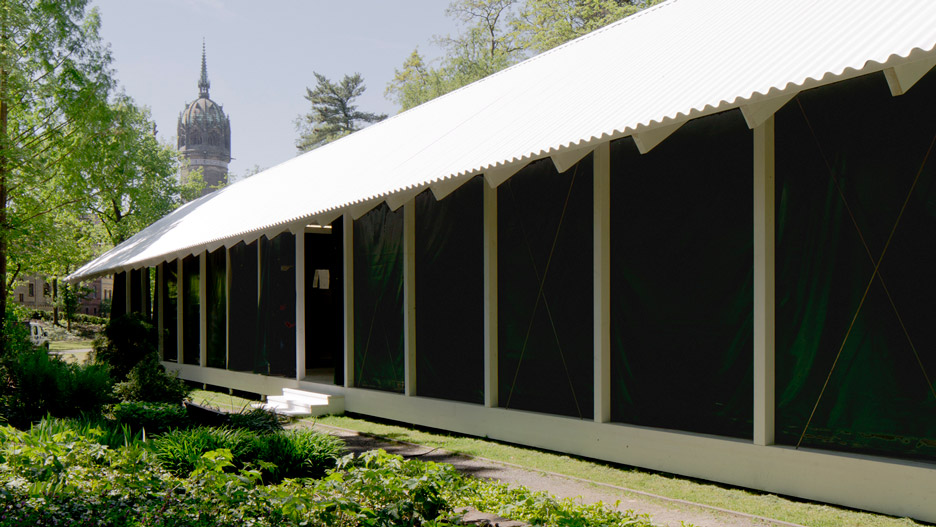 Swiss Reformation Pavilion by Christ & Gantenbein