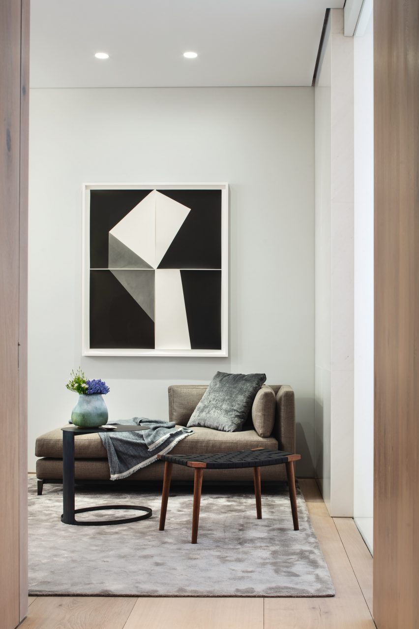 Tadao Ando's 152 Elizabeth Street apartment block interior