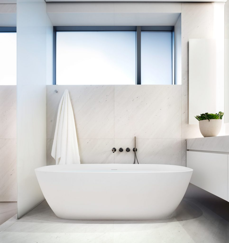 Tadao Ando's 152 Elizabeth Street apartment block interior
