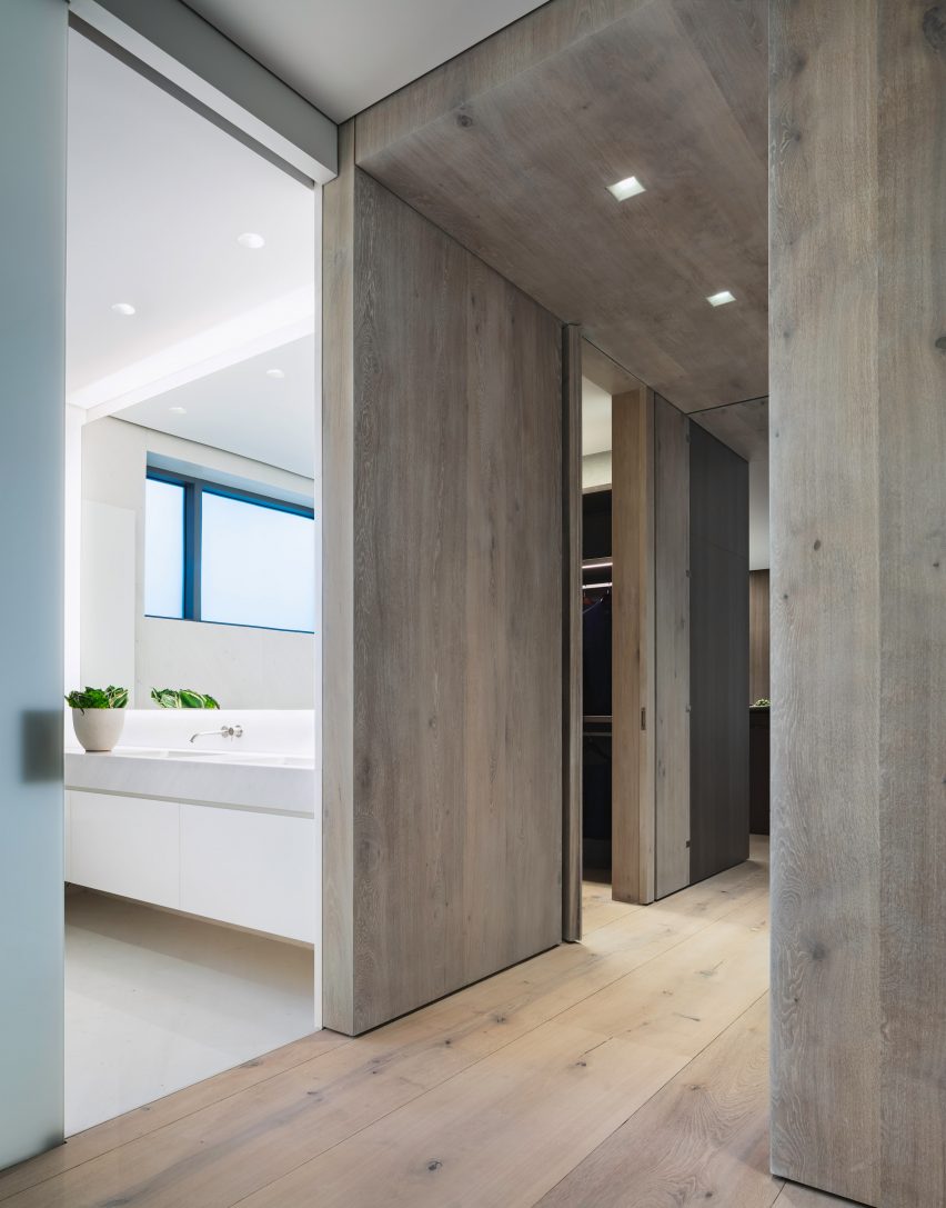 Tadao Ando's 152 Elizabeth Street apartment block interior