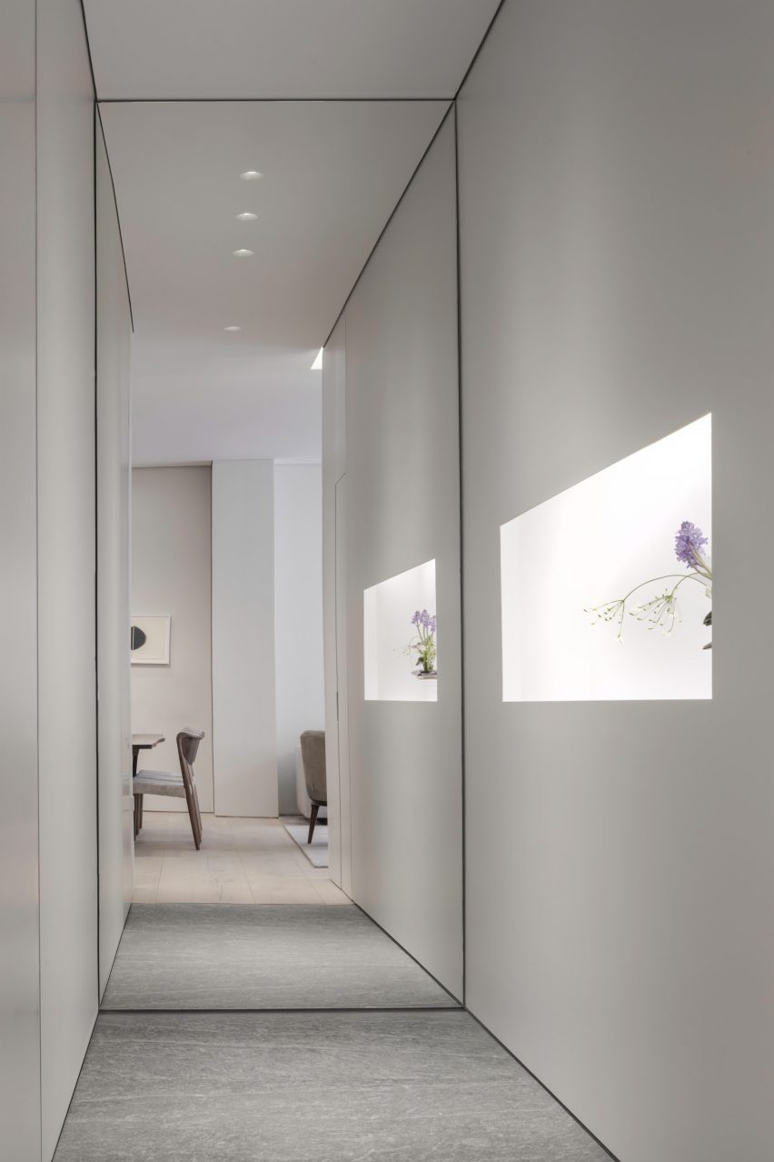 Tadao Ando's 152 Elizabeth Street apartment block interior