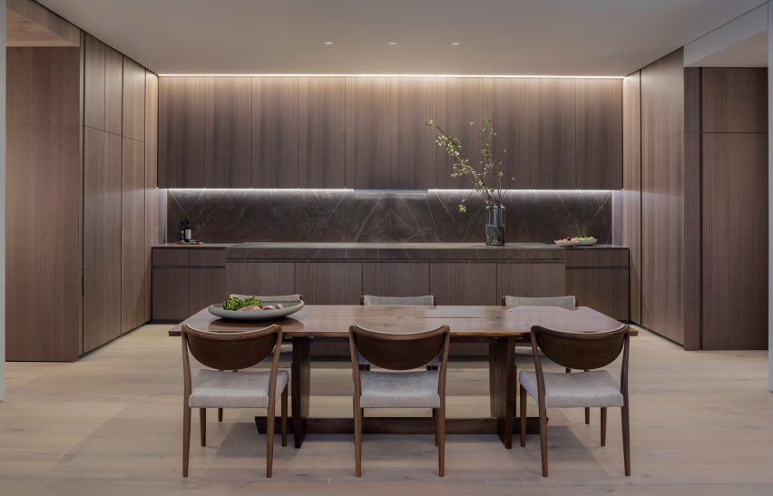 Tadao Ando's 152 Elizabeth Street apartment block interior