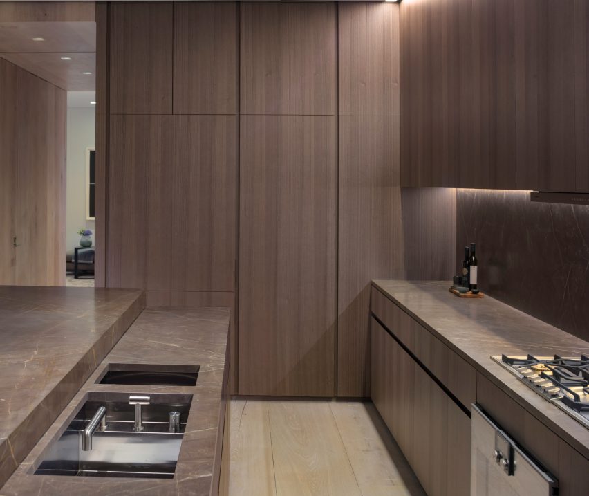 Tadao Ando's 152 Elizabeth Street apartment block interior