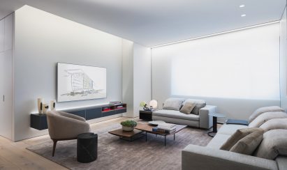 Tadao Ando's 152 Elizabeth Street apartment block interior