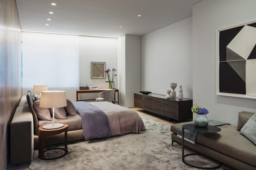 Tadao Ando's 152 Elizabeth Street apartment block interior