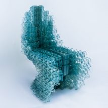 Robot-made Voxel chair designed using new software by Bartlett researchers