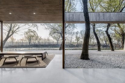 Waterside Buddist Shrine by Archstudio