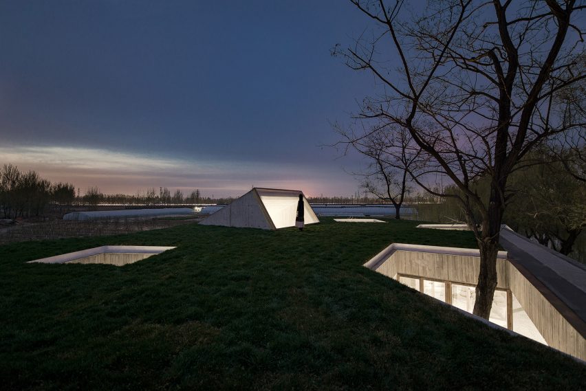 Waterside Buddist Shrine by Archstudio