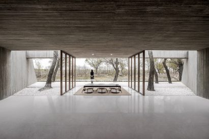 Waterside Buddist Shrine by Archstudio