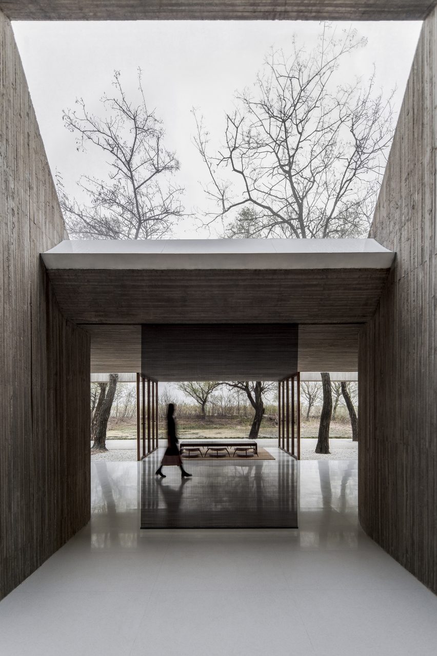 Waterside Buddist Shrine by Archstudio